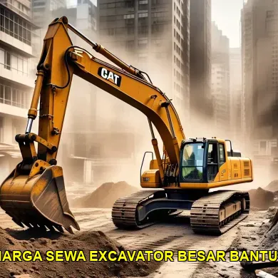 Panduan Lengkap Memilih Harga Sewa Excavator Besar di Bantul